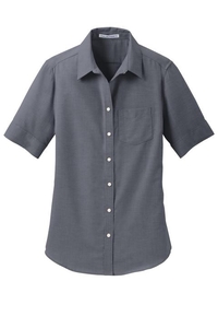 L659 - Port Authority Ladies Short Sleeve SuperPro Oxford Shirt