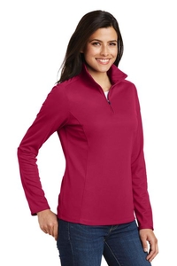 L806 - Port Authority Ladies Pinpoint Mesh 1/2-Zip 