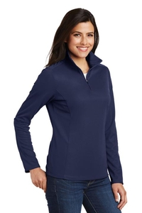 L806 - Port Authority Ladies Pinpoint Mesh 1/2-Zip 