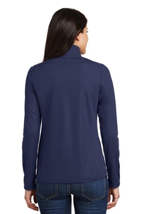 L806 - Port Authority Ladies Pinpoint Mesh 1/2-Zip 