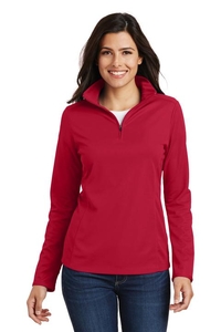 L806 - Port Authority Ladies Pinpoint Mesh 1/2-Zip 