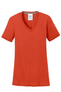 LPC381V - Port & Company Ladies Performance Blend V-Neck Tee