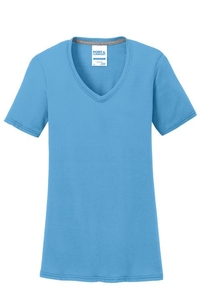 LPC381V - Port & Company Ladies Performance Blend V-Neck Tee