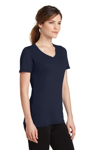 LPC381V - Port & Company Ladies Performance Blend V-Neck Tee