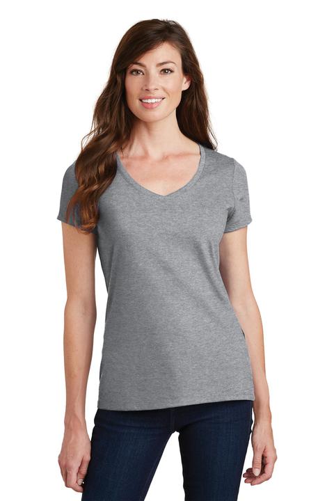 LPC450V - Port & Company Ladies Fan Favorite V-Neck Tee