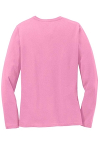 LPC54LS - Port & Company Ladies Long Sleeve Core Cotton Tee