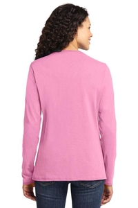 LPC54LS - Port & Company Ladies Long Sleeve Core Cotton Tee