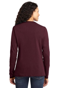 LPC54LS - Port & Company Ladies Long Sleeve Core Cotton Tee