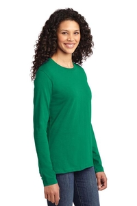 LPC54LS - Port & Company Ladies Long Sleeve Core Cotton Tee