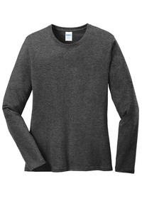 LPC54LS - Port & Company Ladies Long Sleeve Core Cotton Tee