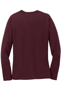 LPC54LS - Port & Company Ladies Long Sleeve Core Cotton Tee