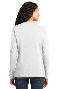 LPC54LS - Port & Company Ladies Long Sleeve Core Cotton Tee