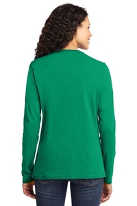 LPC54LS - Port & Company Ladies Long Sleeve Core Cotton Tee