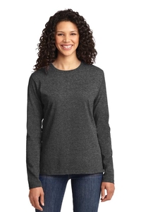 LPC54LS - Port & Company Ladies Long Sleeve Core Cotton Tee