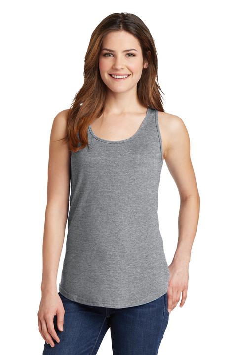 LPC54TT - Port & Company Ladies Core Cotton Tank Top.  LPC54TT