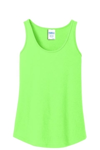 LPC54TT - Port & Company Ladies Core Cotton Tank Top.  LPC54TT