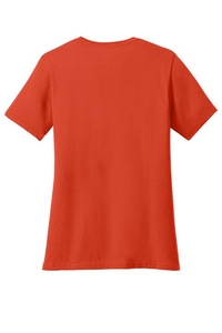 LPC54V - Port & Company Ladies Core Cotton V-Neck Tee