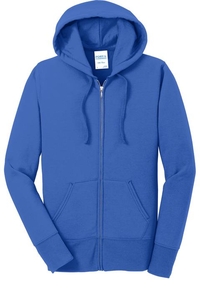 LPC78ZH - Port & Company Ladies Core Fleece Full-Zip Hooded Sweatshirt