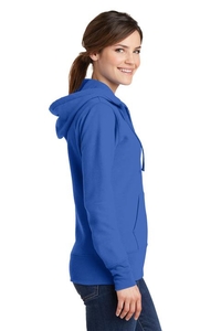 LPC78ZH - Port & Company Ladies Core Fleece Full-Zip Hooded Sweatshirt