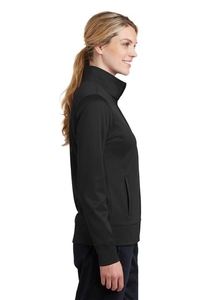 LST241 - Sport-Tek Ladies Sport-Wick Fleece Full-Zip Jacket.  LST241