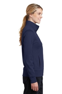 LST241 - Sport-Tek Ladies Sport-Wick Fleece Full-Zip Jacket.  LST241