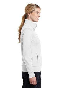 LST241 - Sport-Tek Ladies Sport-Wick Fleece Full-Zip Jacket.  LST241