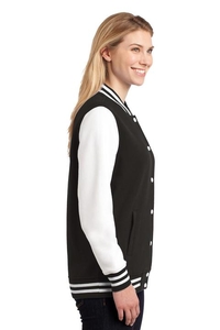 LST270 - Sport-Tek Ladies Fleece Letterman Jacket