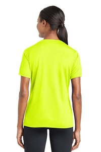 LST340 - Sport-Tek Ladies PosiCharge RacerMesh V-Neck Tee