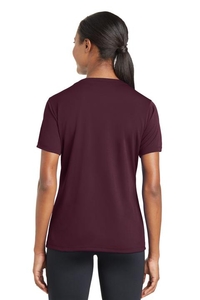 LST340 - Sport-Tek Ladies PosiCharge RacerMesh V-Neck Tee