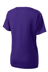 LST340 - Sport-Tek Ladies PosiCharge RacerMesh V-Neck Tee