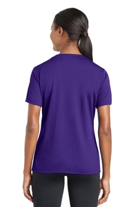 LST340 - Sport-Tek Ladies PosiCharge RacerMesh V-Neck Tee