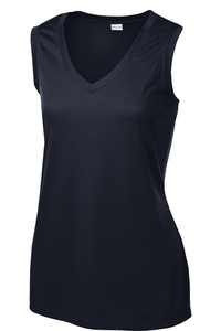 LST352 - Sport-Tek Ladies Sleeveless PosiCharge Competitor V-Neck Tee