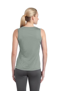 LST352 - Sport-Tek Ladies Sleeveless PosiCharge Competitor V-Neck Tee