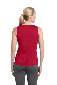 LST352 - Sport-Tek Ladies Sleeveless PosiCharge Competitor V-Neck Tee