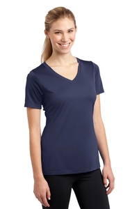 LST353 - Sport-Tek Ladies PosiCharge Competitor V-Neck Tee