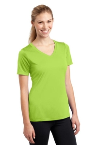 LST353 - Sport-Tek Ladies PosiCharge Competitor V-Neck Tee