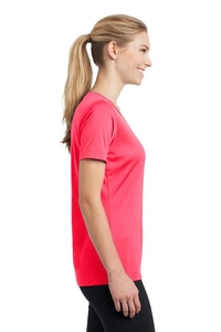 LST353 - Sport-Tek Ladies PosiCharge Competitor V-Neck Tee