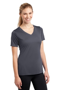 LST353 - Sport-Tek Ladies PosiCharge Competitor V-Neck Tee