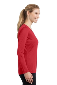 LST353LS - Sport-Tek Ladies Long Sleeve PosiCharge Competitor V-Neck Tee