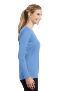 LST353LS - Sport-Tek Ladies Long Sleeve PosiCharge Competitor V-Neck Tee