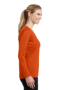 LST353LS - Sport-Tek Ladies Long Sleeve PosiCharge Competitor V-Neck Tee