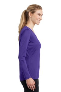 LST353LS - Sport-Tek Ladies Long Sleeve PosiCharge Competitor V-Neck Tee