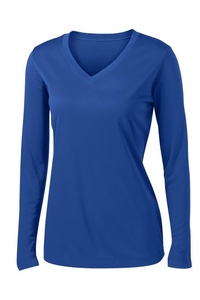 LST353LS - Sport-Tek Ladies Long Sleeve PosiCharge Competitor V-Neck Tee