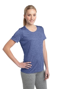 LST360 - Sport-Tek Ladies Heather Contender Scoop Neck Tee