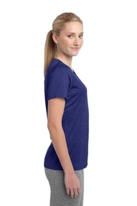 LST360 - Sport-Tek Ladies Heather Contender Scoop Neck Tee