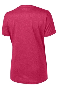 LST360 - Sport-Tek Ladies Heather Contender Scoop Neck Tee