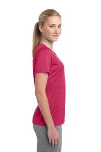 LST360 - Sport-Tek Ladies Heather Contender Scoop Neck Tee