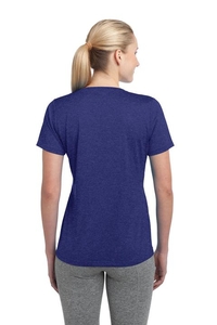 LST360 - Sport-Tek Ladies Heather Contender Scoop Neck Tee