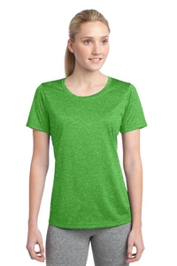 LST360 - Sport-Tek Ladies Heather Contender Scoop Neck Tee