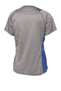 LST361 - Sport-Tek Ladies Heather Colorblock Contender V-Neck Tee